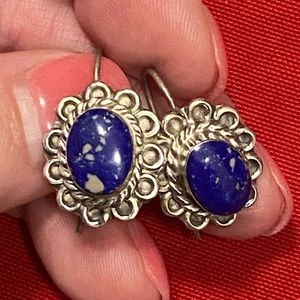 Vintage Lapis earrings